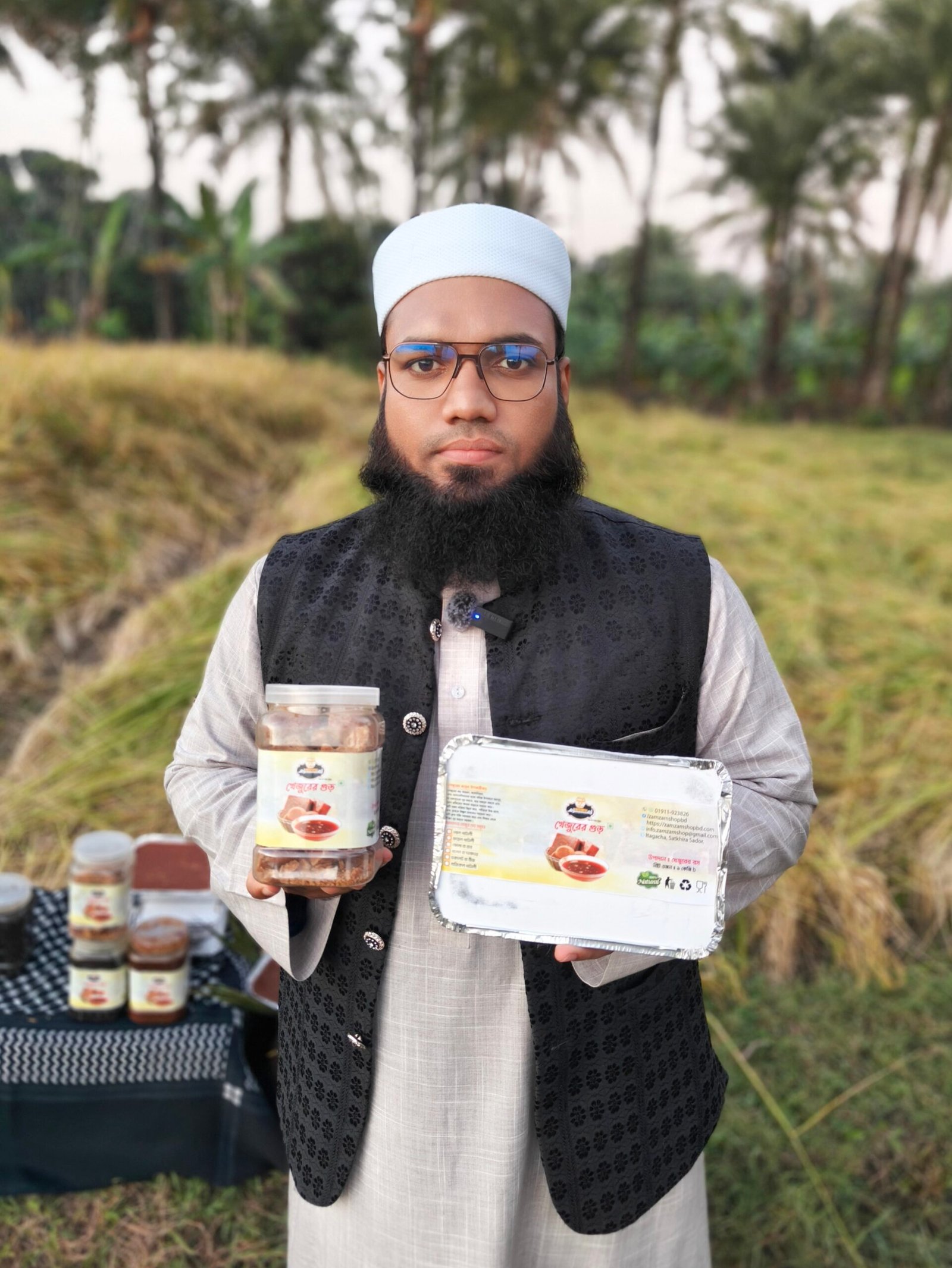 ৩ কেজি খাঁটি খেজুরের ঝোলা গুড় - Image 2